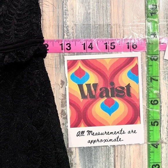 Windsor Womens Black Sheer High Neck Corset Bodycon Dress Sz XS Witchy Victorian - Picture 10 of 11